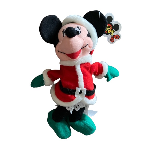 Minnie Mouse Christmas Santa Mini Bean Bag - Picture 6 of 14